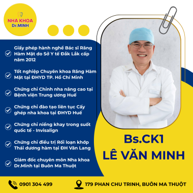 SỰ UY TÍN CỦA NHA KHOA DR.MINH